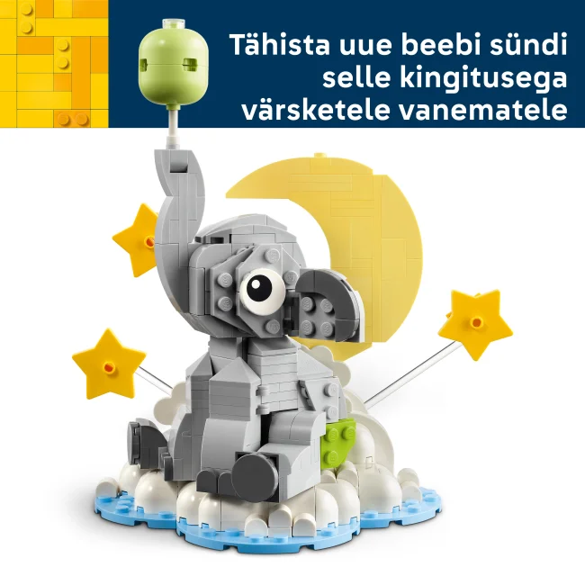 40814 Norsuvauva pilven päällä