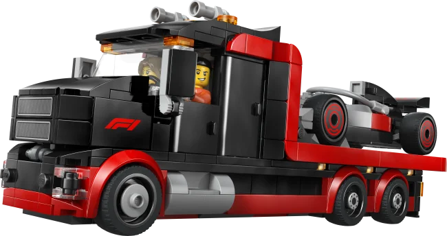 60493 F1®-kuljetusauto ja Audi F1® ‑kilpa-auto