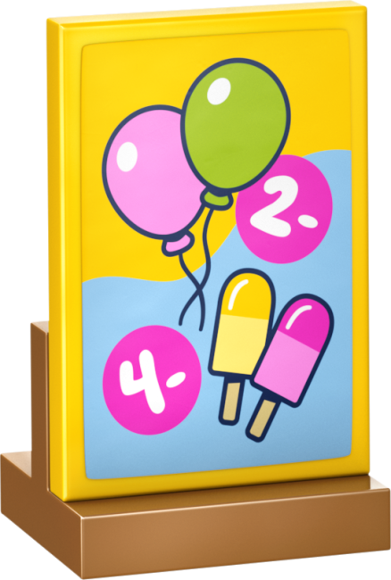 42692 Jäätise- ja õhupallilett