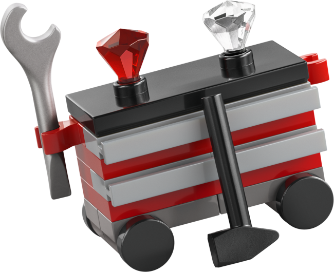 77118 Silver auto pret Knuckles monstru vāģi