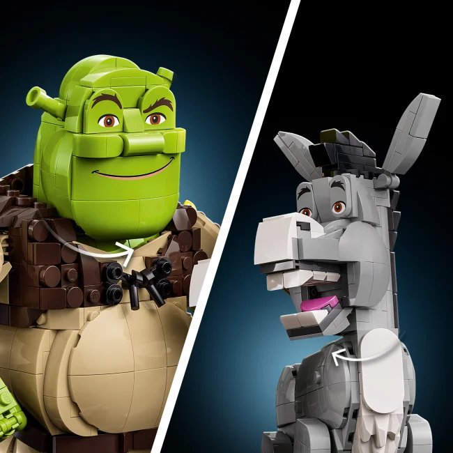 72423 Shrek, Eesel ja Saabastega Kass
