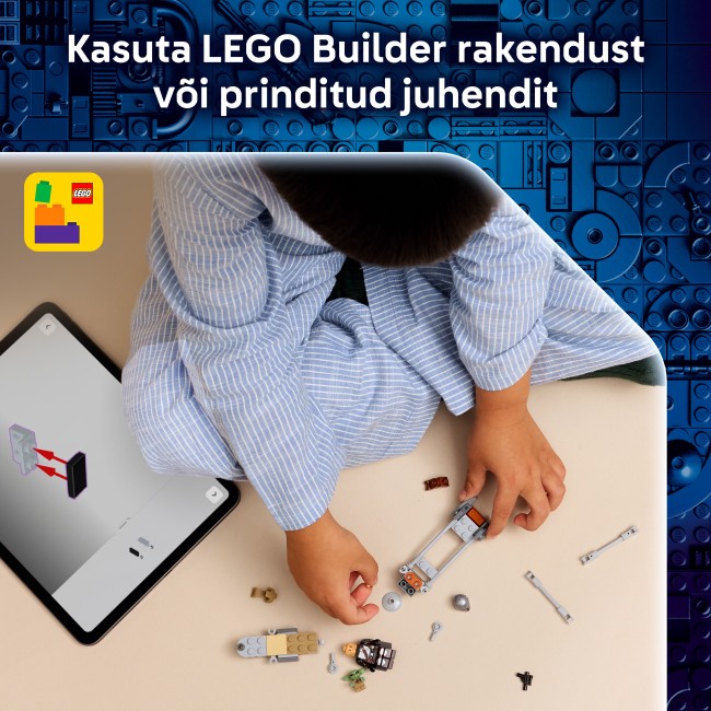 75436 Mandalorian ja Grogu Speeder Bike™