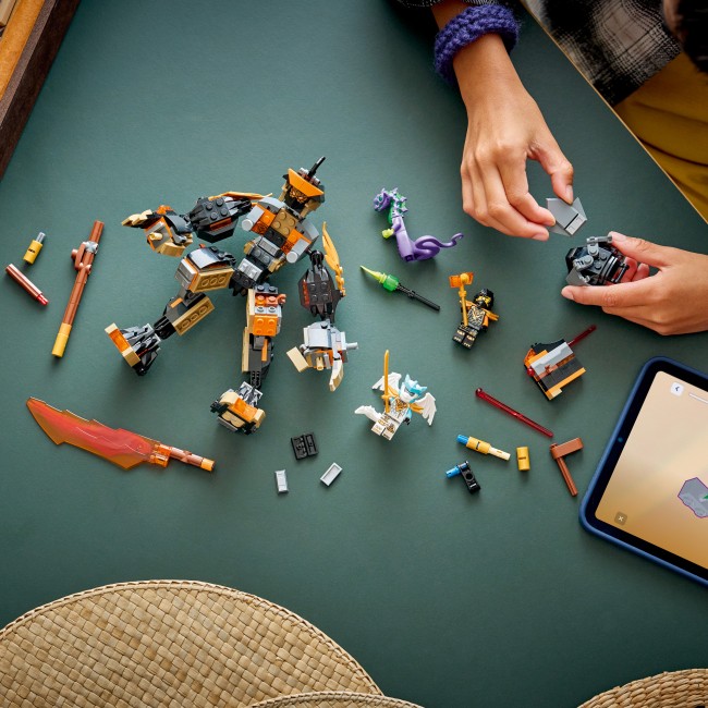 71854 Cole Misiju robots un Pūķis Zane