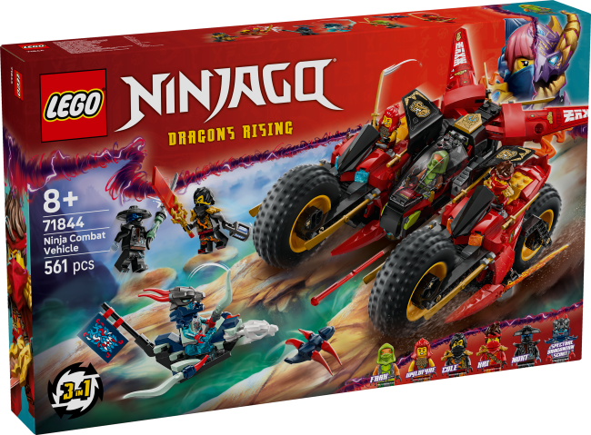 71844 Ninjojen taisteluajoneuvo