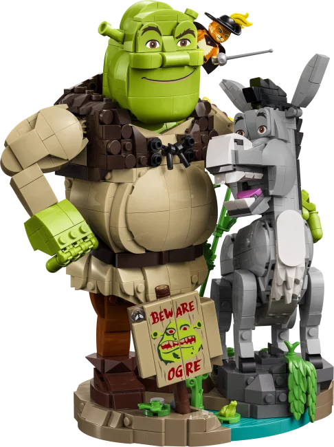 72423 Shrek, Eesel ja Saabastega Kass
