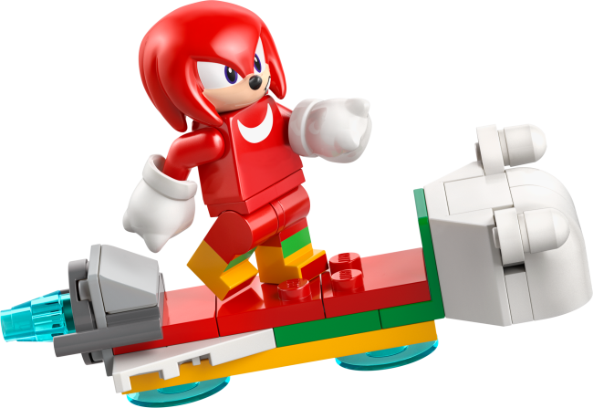 77005 Knuckles vs. Dr. Eggman Egg Crusher robot