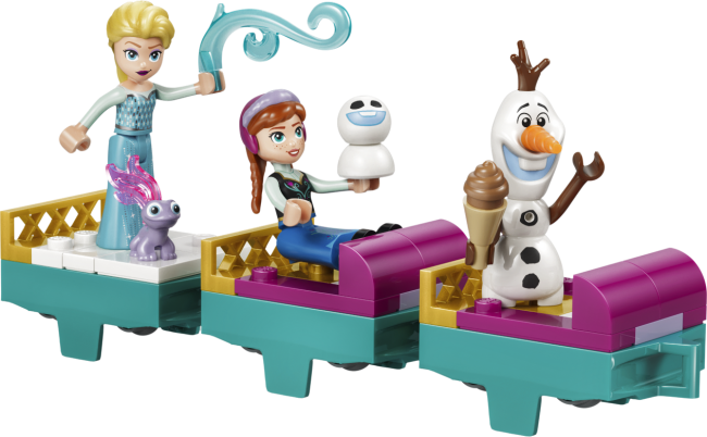 43281 Ледяной замок Эльзы и снежная горка