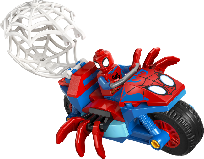 11206 Spidey oma mootorrattal vs. Rhino