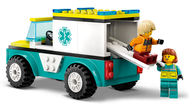 60403 Kiirabi ja lumelaudur