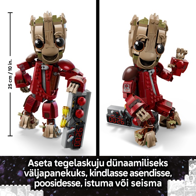 76341 Laastaja kostüümis Groot