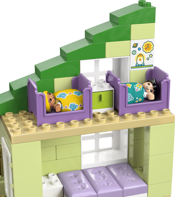 10470 Nykyaikainen omakotitalo ja hahmot 3in1