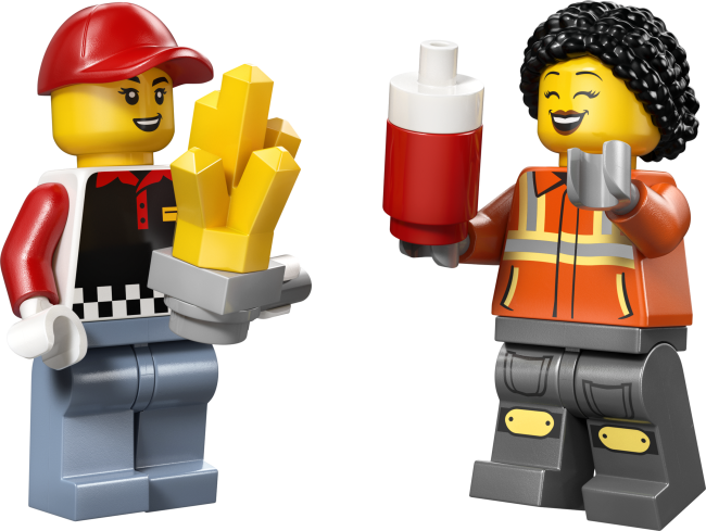 60488 Frī kartupeļu pārtikas kravas auto