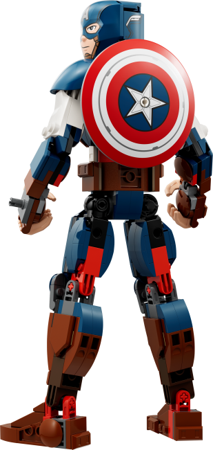 76258 Rakennettava Captain America ‑hahmo