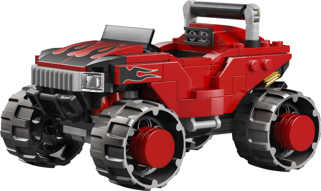 77118 Silver auto pret Knuckles monstru vāģi