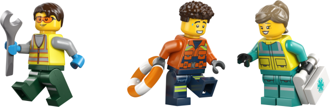 60505 Lidmašīna, avārijas dienesta auto un transportlīdzeklis uz gaisa spilvena