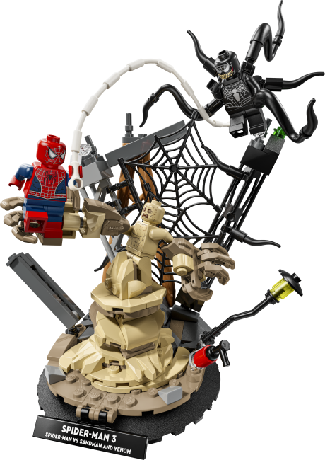 76334 Spraigā kauja: Zirnekļcilvēks pret Sandman