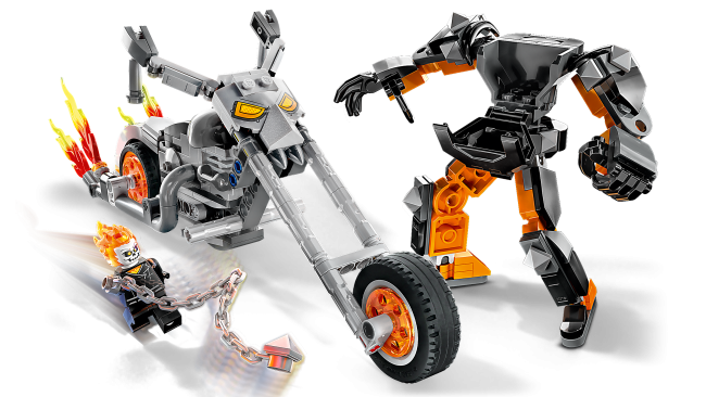 76245 Ghost Rideri robot ja mootorratas