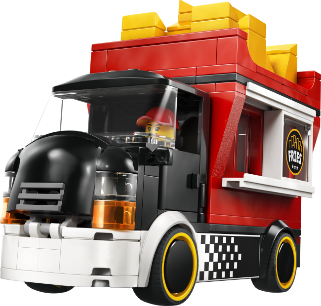 60488 Frī kartupeļu pārtikas kravas auto