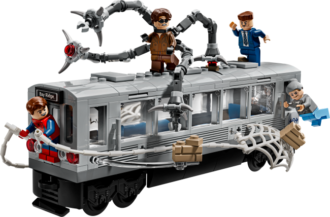 76321 Spider-Man vastaan Doc Ock – Taistelu junassa