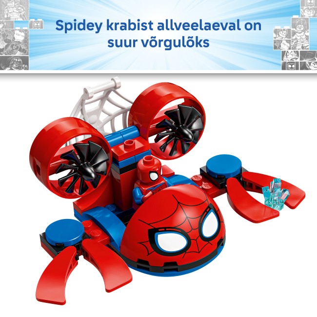 11207 Spidey ja vedenalaiset menopelit