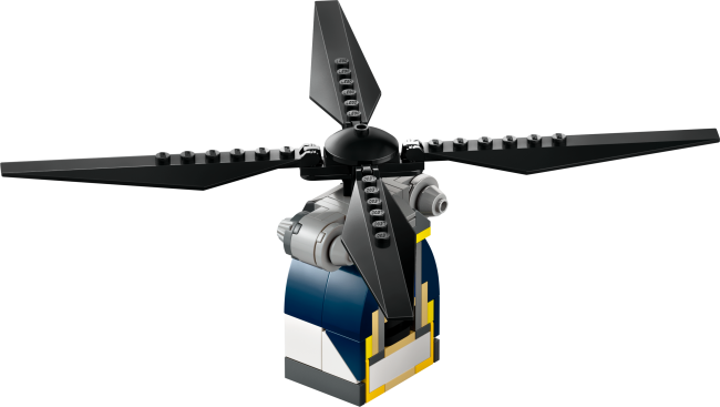 60462 Helikopteri, paloauto ja sukellusvene yhdessä