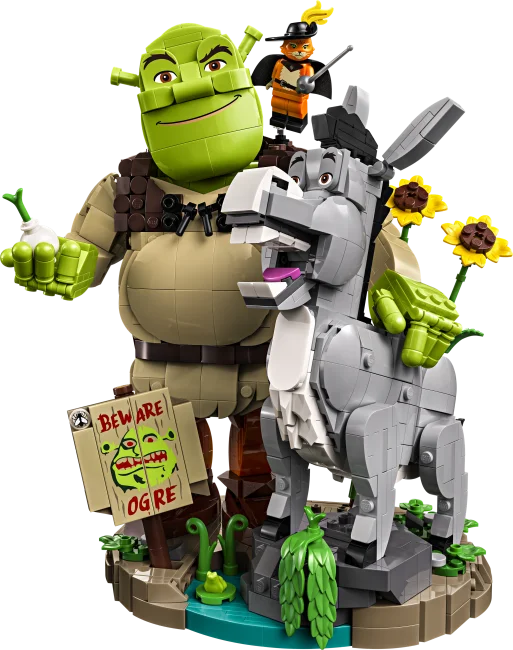 72423 Shrek, Eesel ja Saabastega Kass
