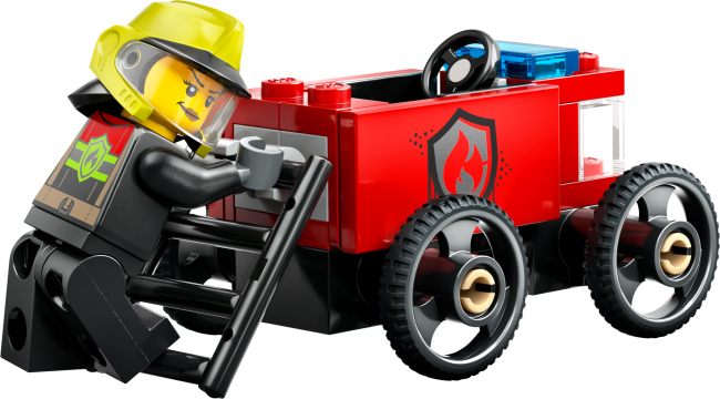 60458 Pizza-auto vastaan  paloauto – kilpa-autopakkaus