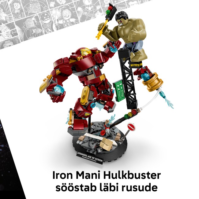 76343 Eeppinen taistelu: Hulkbuster vastaan Hulk