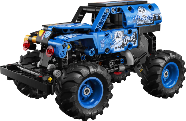 42219 Monster Jam™ Grave Digger™ tuli ja jää