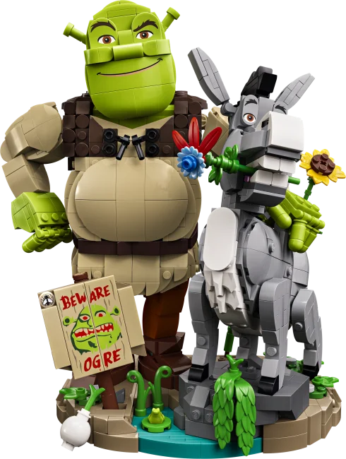 72423 Shrek, Eesel ja Saabastega Kass