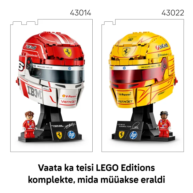 43022 Шлем Льюиса Хэмилтона Scuderia Ferrari HP