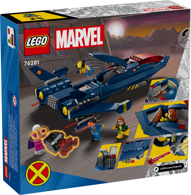 76281 X-Men X-Jet