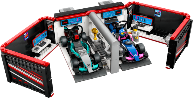 60444 Гараж F1® для Mercedes-AMG и Alpine