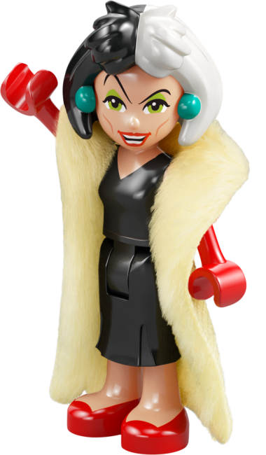 43262 Pahattaren ja Cruella De Vilin mekot