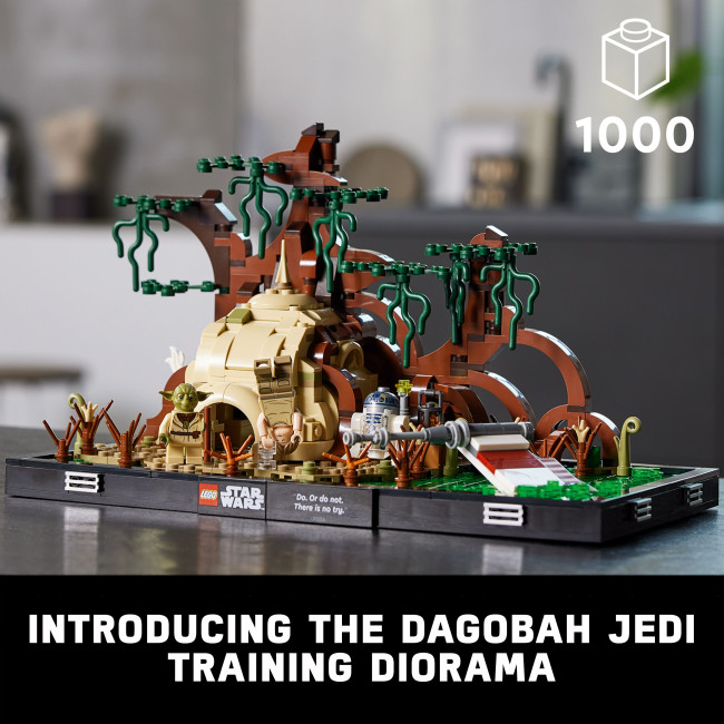 75330 Jedi™-koulutus Dagobah™-planeetalla -dioraama