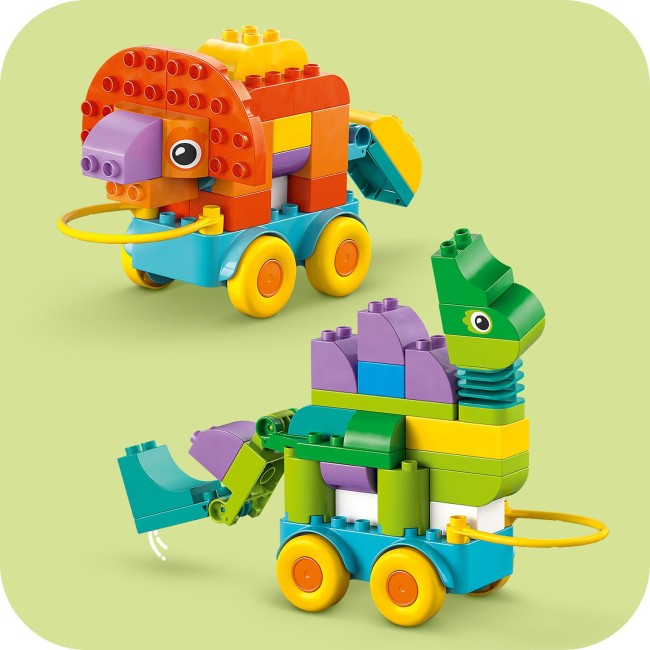 10451 Dinosauruksia pyörien päällä – 3in1-setti