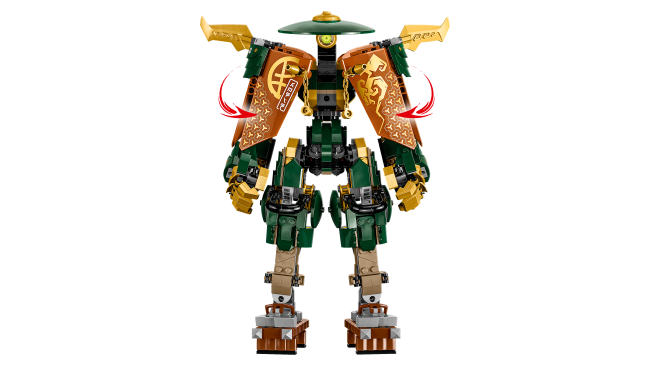 71794 Lloydin ja Arinin ninjatiimin robottiasut
