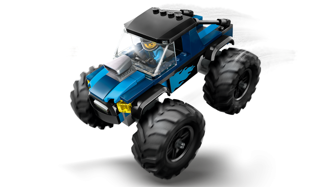 60402 Sininen monsteriauto