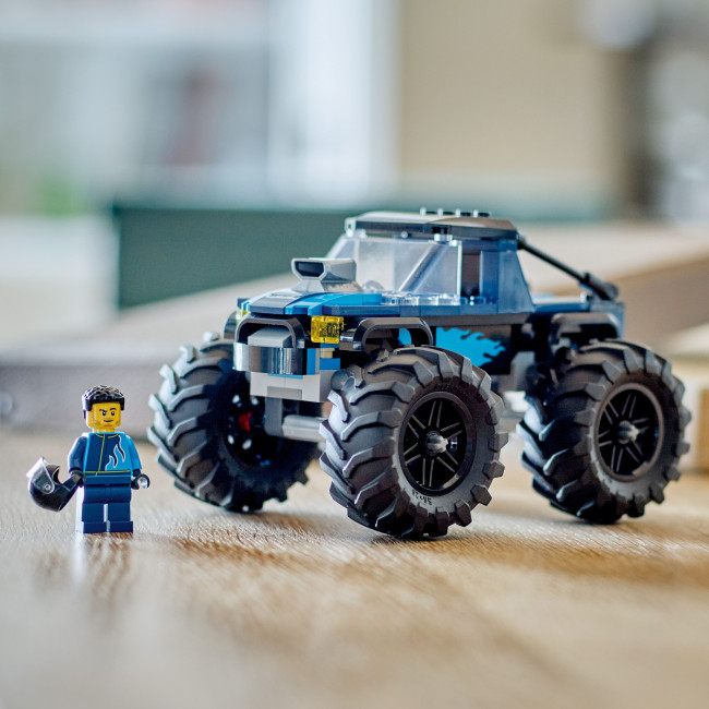 60402 Sininen monsteriauto