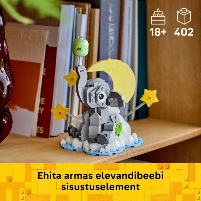 40814 Norsuvauva pilven päällä