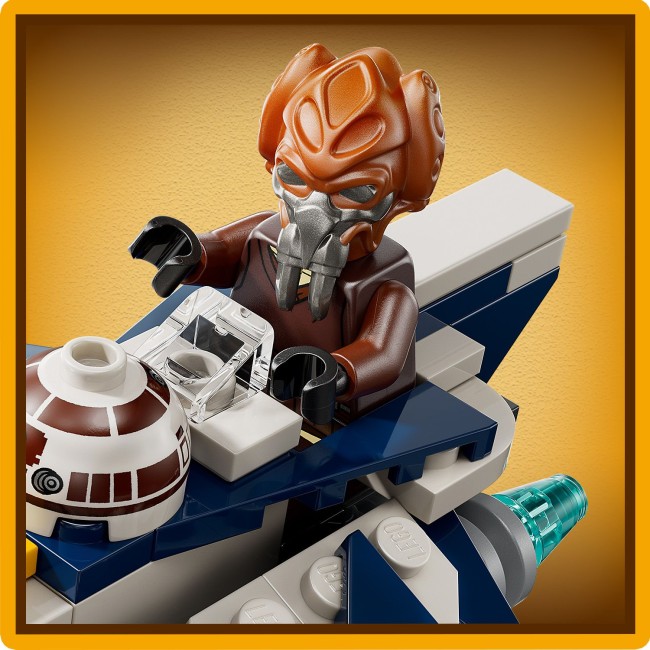 75400 Plo Kooni Jedi Starfighter™-i mikrovõitleja