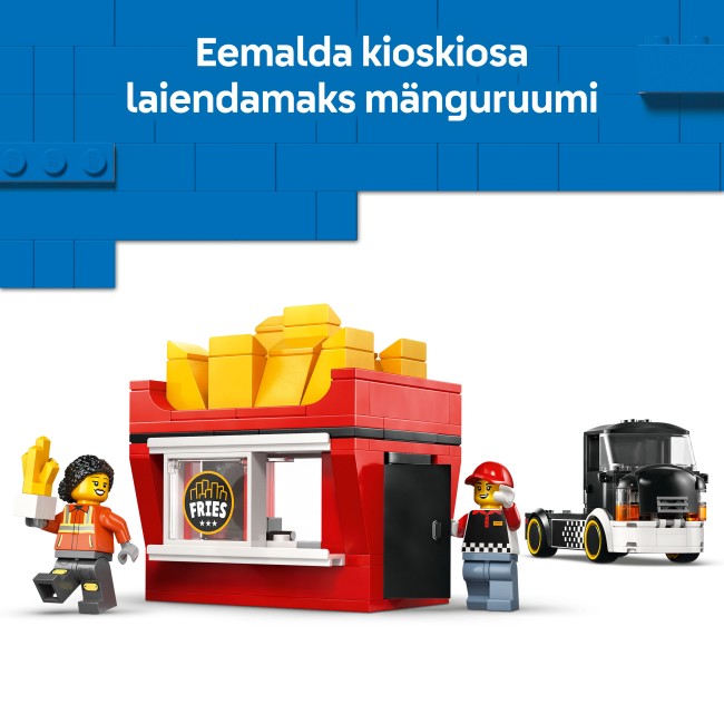 60488 Frī kartupeļu pārtikas kravas auto