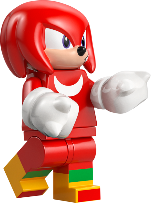 77005 Knuckles vs. Dr. Eggman Egg Crusher robot