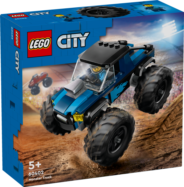 60402 Sininen monsteriauto