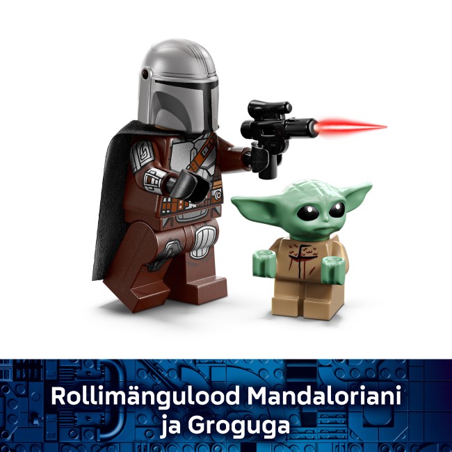 75436 Mandalorian ja Grogu Speeder Bike™