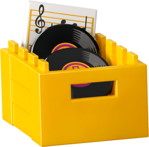 42653 Musiikkikauppa ja asunto