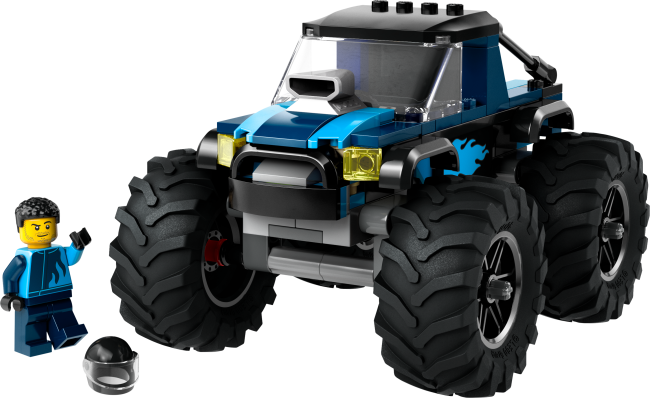 60402 Sininen monsteriauto