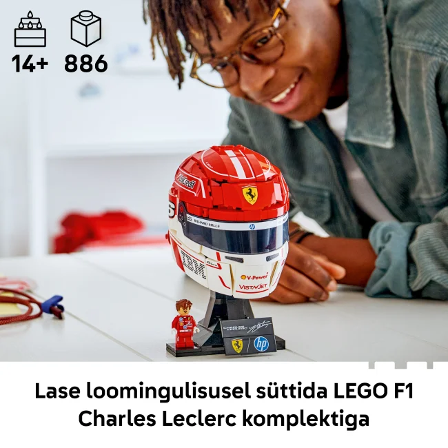 43014 Scuderia Ferrari HP Charles Leclerc ķivere
