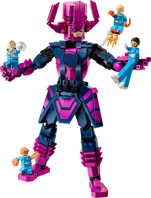 76316 Ihmeneloset vastaan Galactus-rakennushahmo