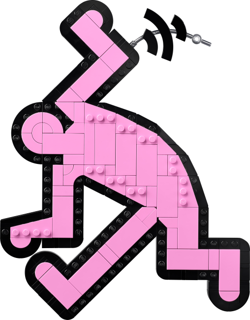 31216 Keith Haring – Dejojošās figūras